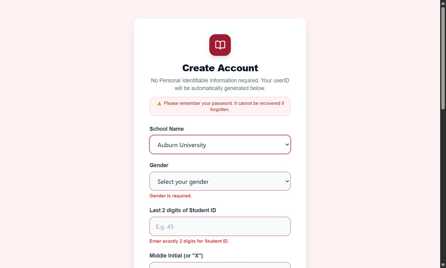 Step 2: Sign Up & Register